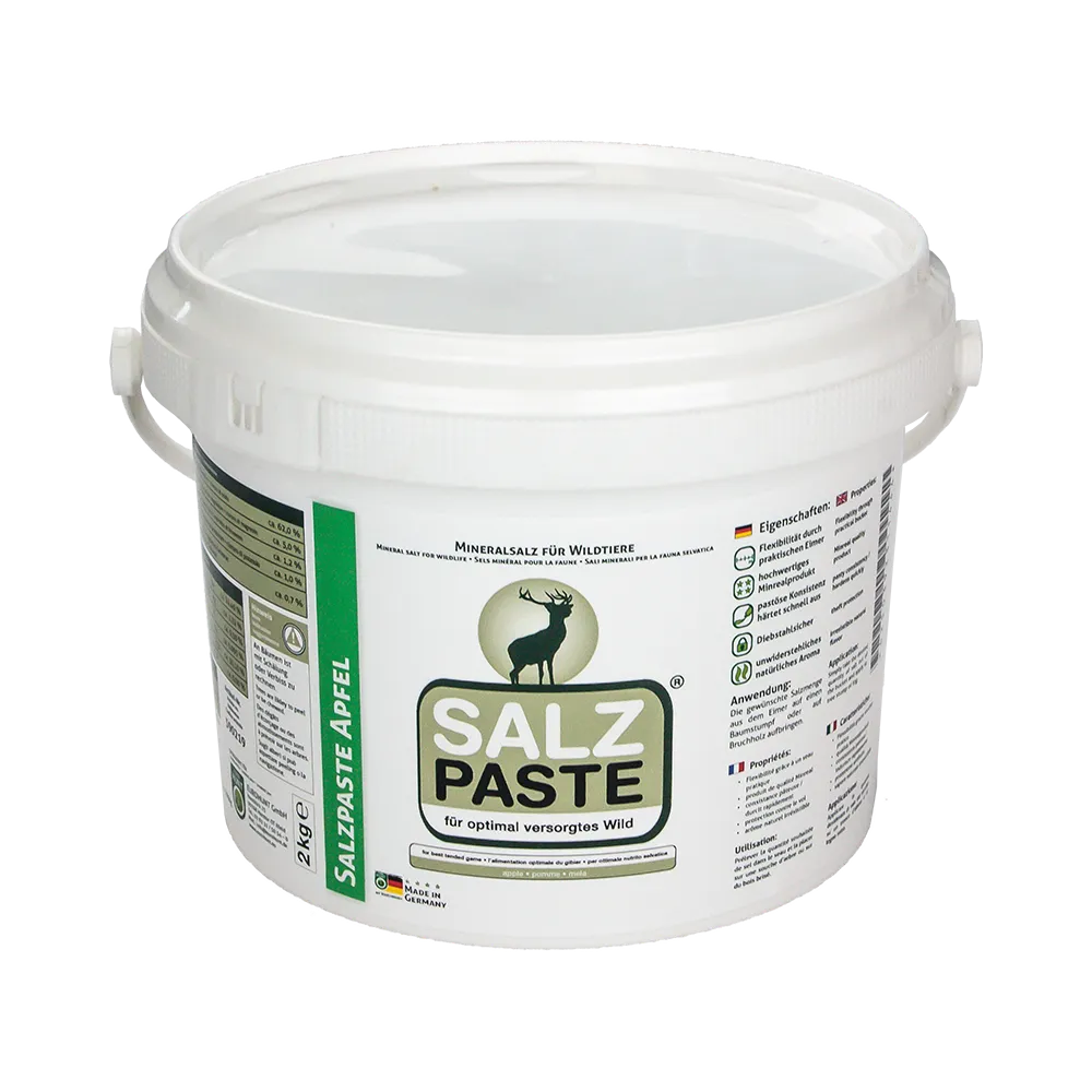Pasta de sal cubo de 2 kg EUROHUNT