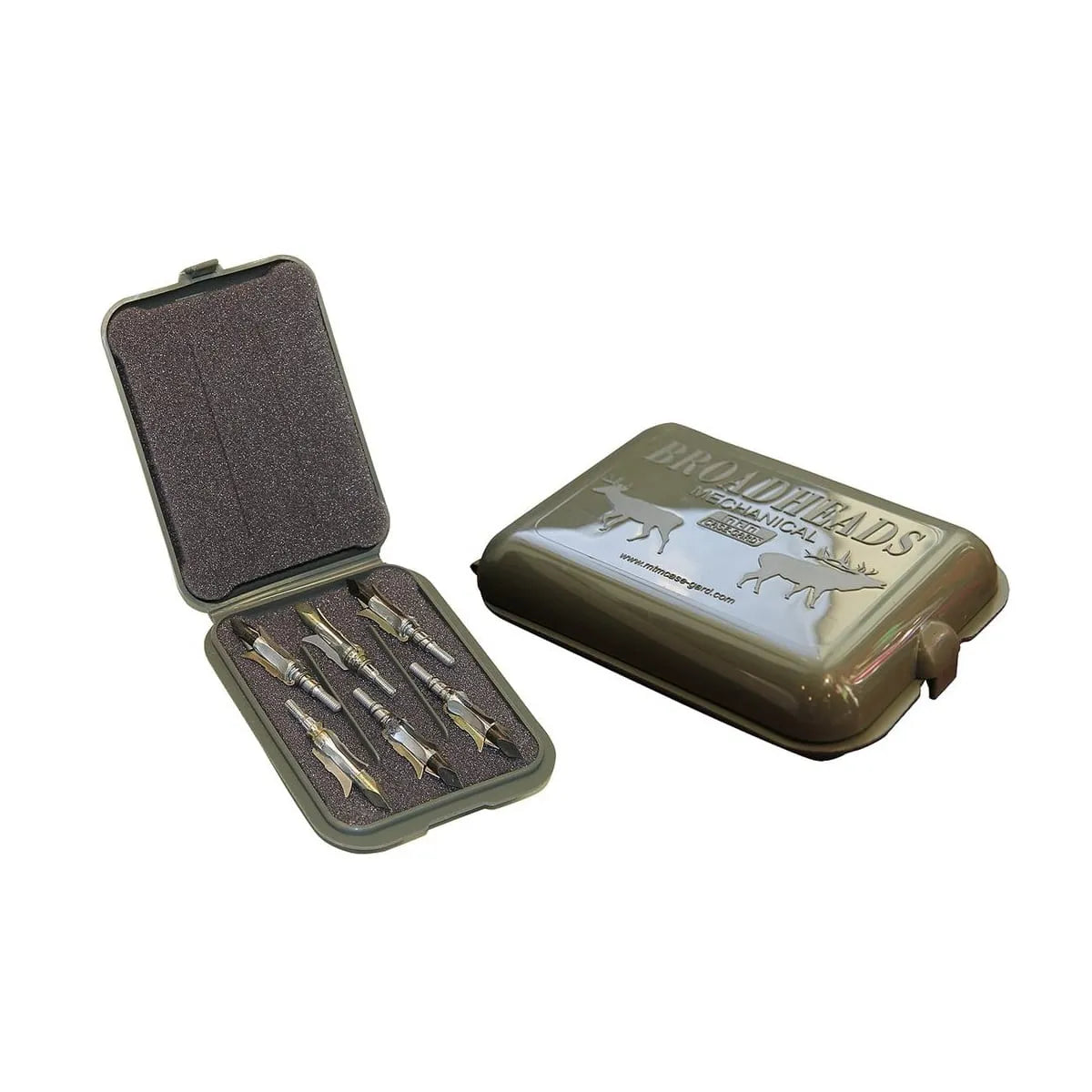 Estuche para puntas de caza mecánicas MTM