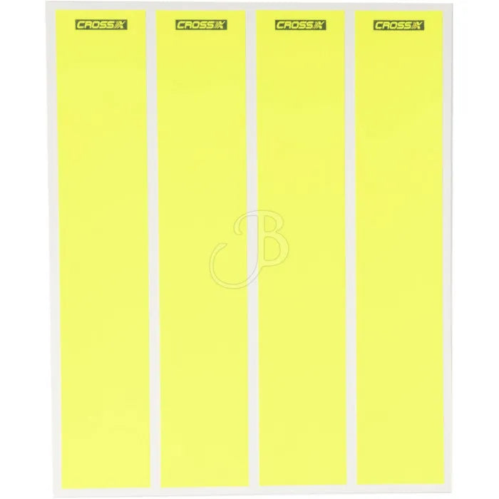 Wraps 4.2 4" Neon Yellow (12 Pack) CROSS X