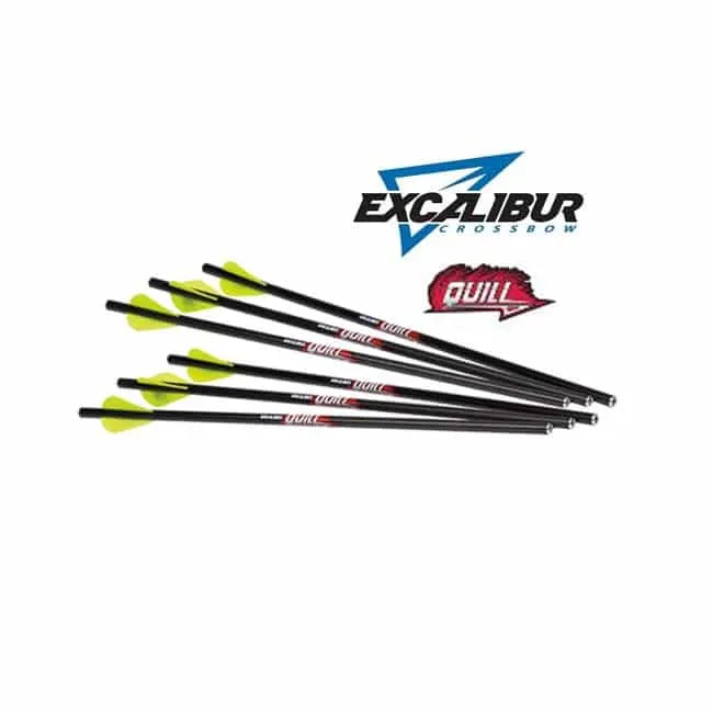 Flecha de Ballesta Quill 16.5" (6 Pack) EXCALIBUR
