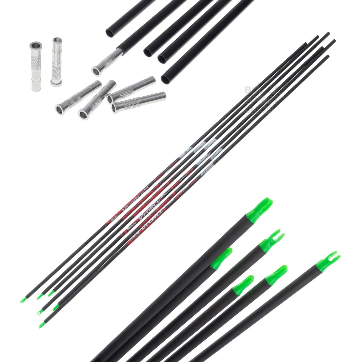 Tubo de Carbono V Force/V3 Gamer ID 6.2 /31" (12 Pack) VICTORY