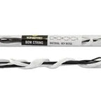 Cuerda recurvo 8125G negra y blanca KINETIC