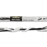 Cuerda recurvo 8125G negra y blanca KINETIC