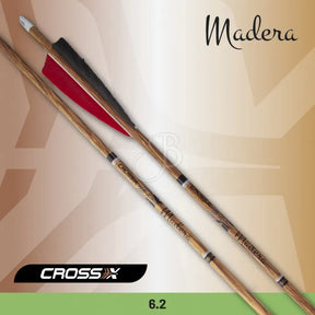 Flecha de madera natural (12 Pack) CROSS X
