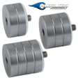 Pesos de Acero Inoxidable de 360 g y Rosca de 5/16" para Cuerpos AVALON