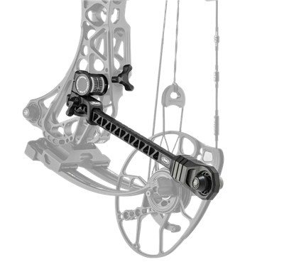 Soporte para Estabilizadores de Arco Compuesto Lock V-Bar MATHEWS