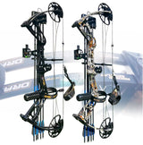 Arco de Poleas Dragon X8 Pack 10-60LBS / 18"-31" Camo SANLIDA