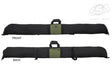 Funda blanda para arco recurvo 160 cm x 23 cm negro/verde con correas para tubo de flechas BUCK TRAIL