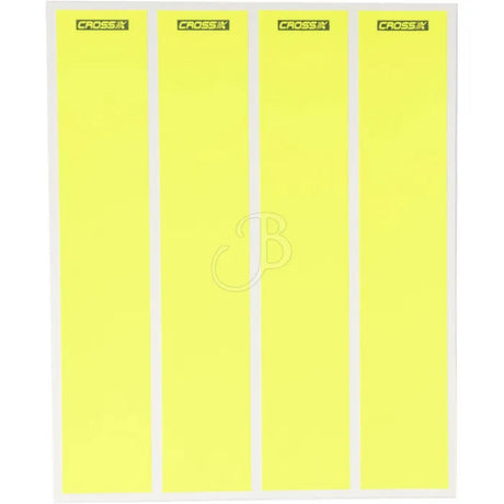 Wraps 4.2 4" Neon Yellow (12 Pack) CROSS X