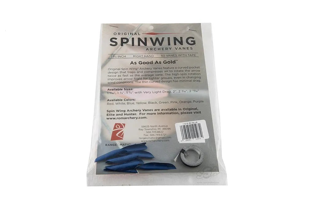 Pluma Spin Wing 2" (50 Pack) SPIN WING