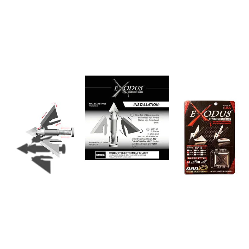 Recambio Hoja Principal Exodus Standard QAD